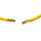 Continental 1/2" x 20' Yellow EPDM Rubber Air  Hose, 250 PSI, 1/2" MNPT x FNPSM HZY05030-20-31 - alternate 2